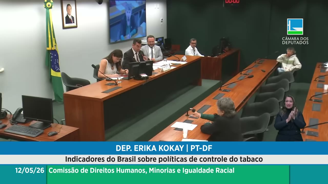 Vídeo do evento em 1:05:23