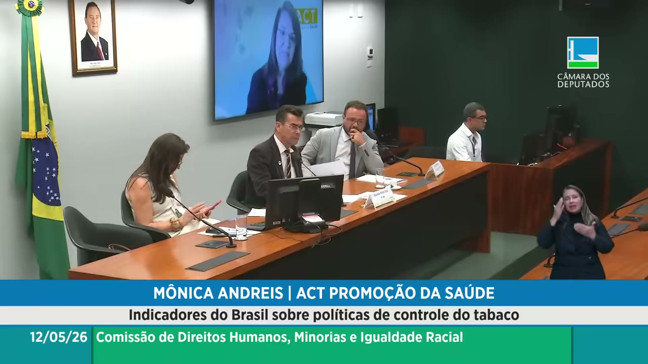 Vídeo do evento em 1:46:46