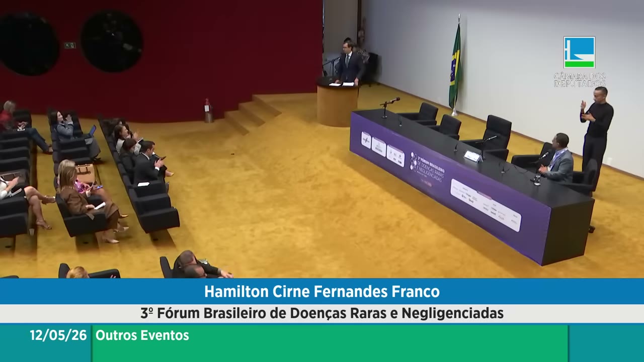 Vídeo do evento em 26:04