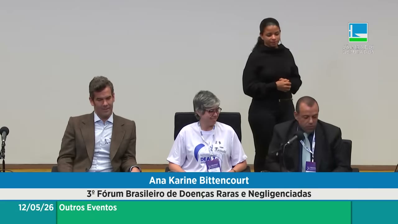 Vídeo do evento em 1:26:00