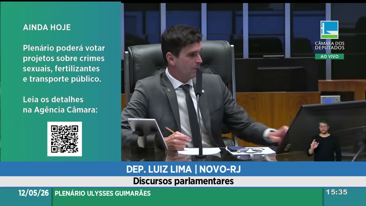 Vídeo do evento em 1:25:56