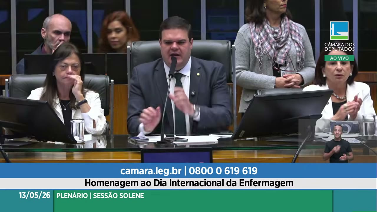 Vídeo do evento em 1:05:48