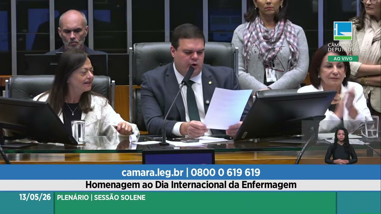 Vídeo do evento em 1:20:02