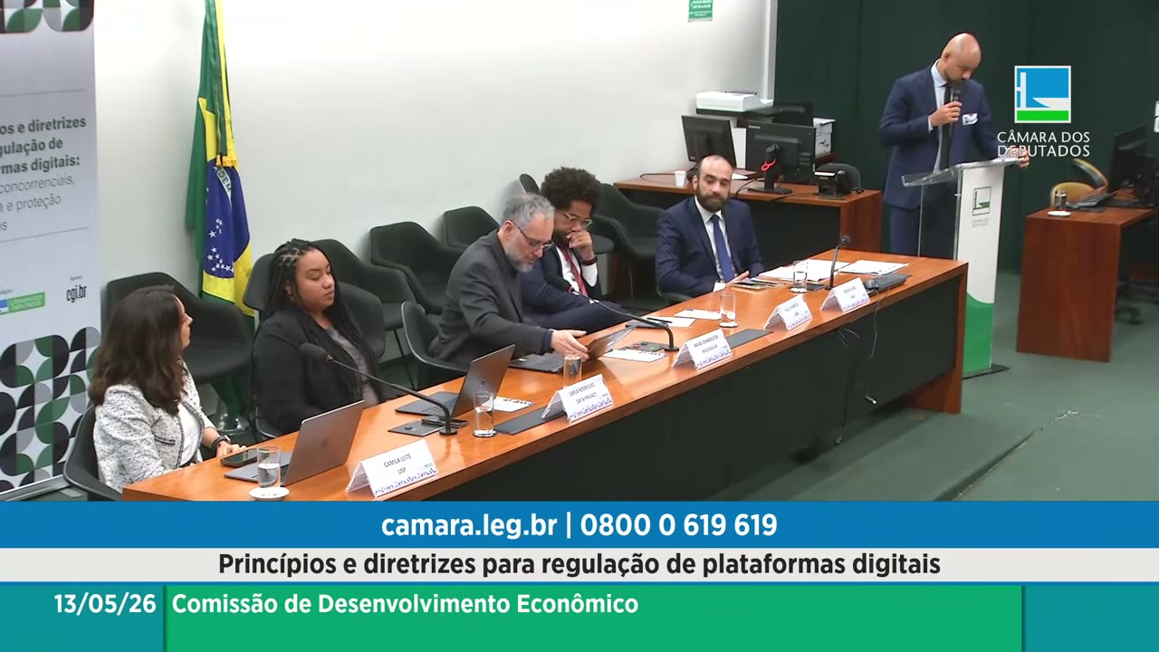 Vídeo do evento em 1:14:55