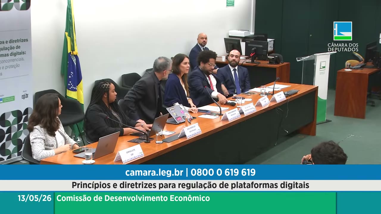 Vídeo do evento em 1:16:47