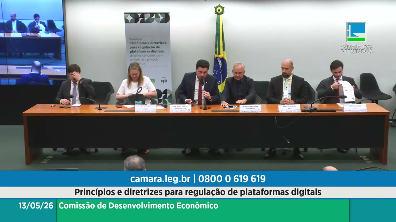 Vídeo do evento em 1:47:30