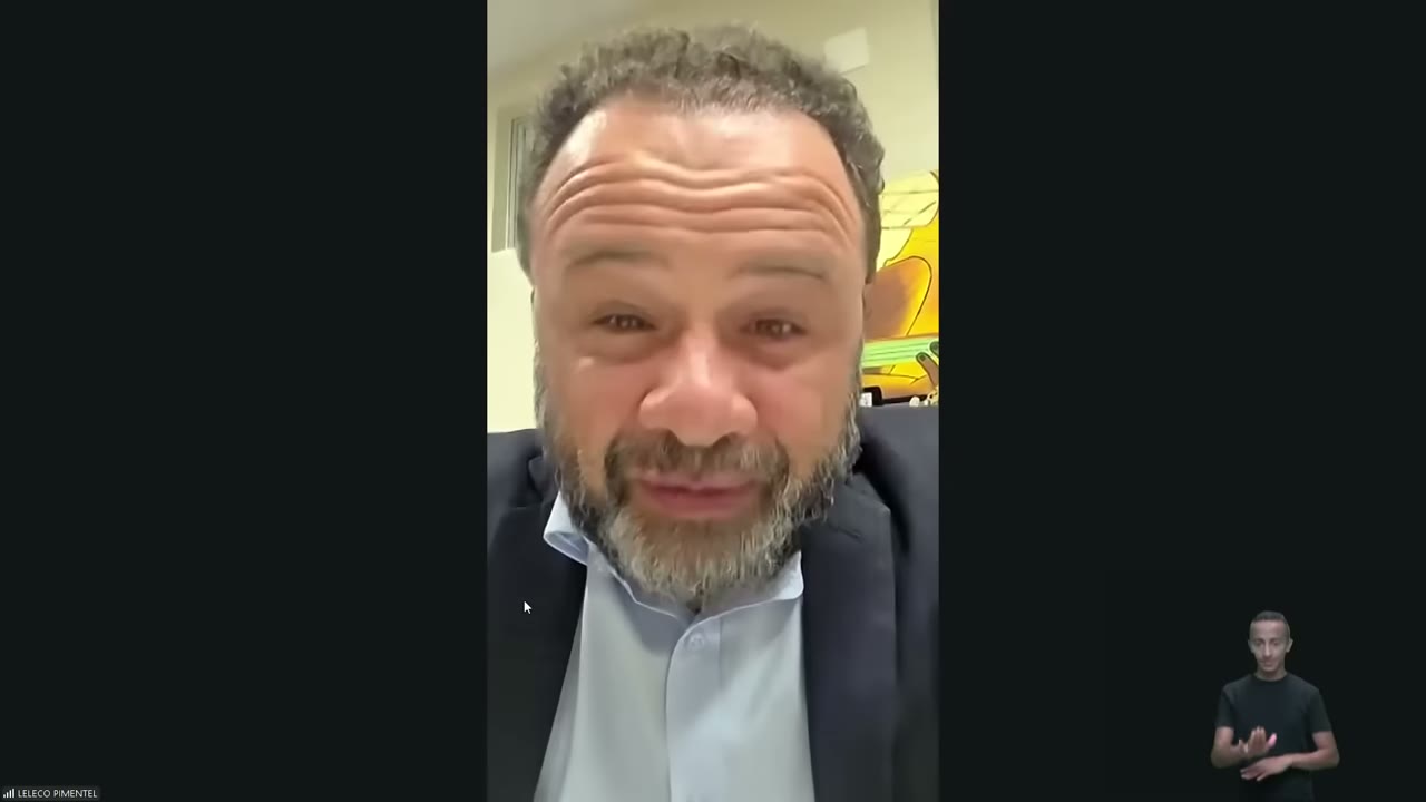 Vídeo do evento em 1:35:06