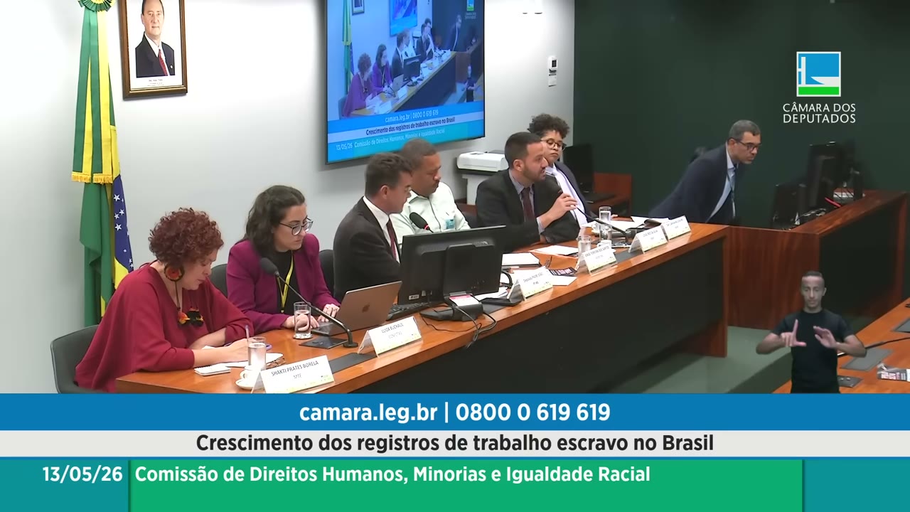 Vídeo do evento em 2:05:19