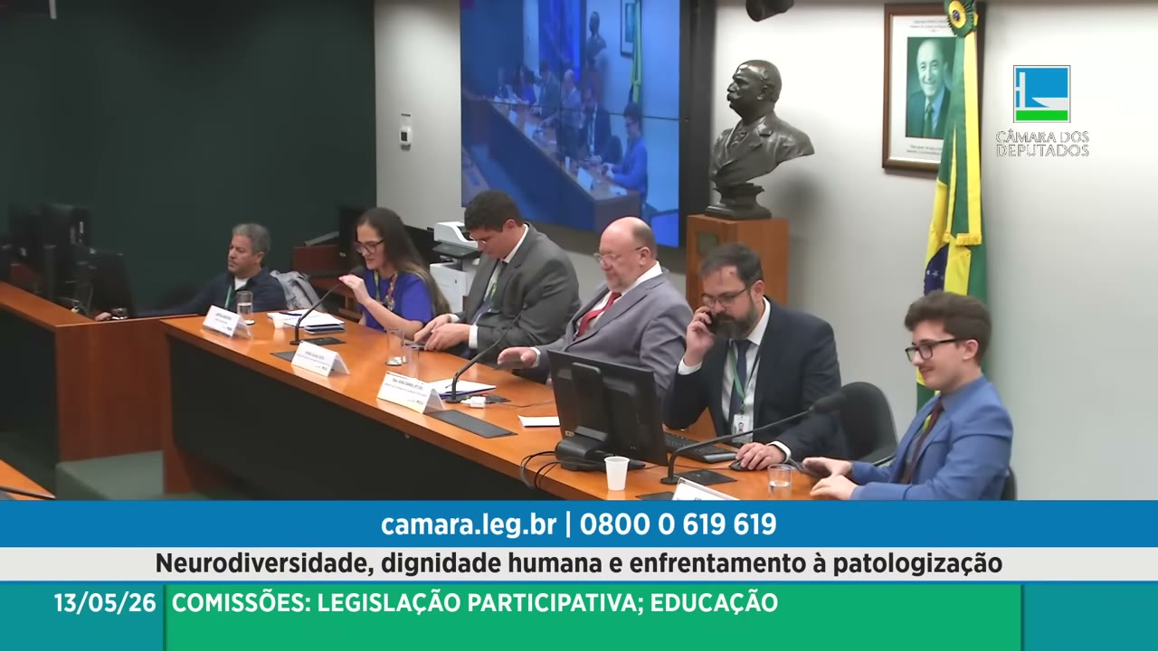 Vídeo do evento em 1:06:44