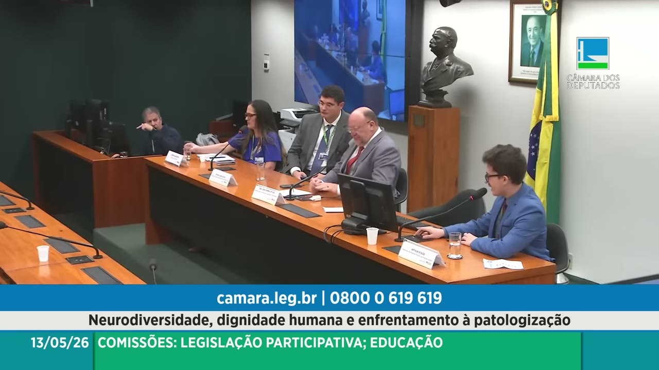 Vídeo do evento em 1:17:47
