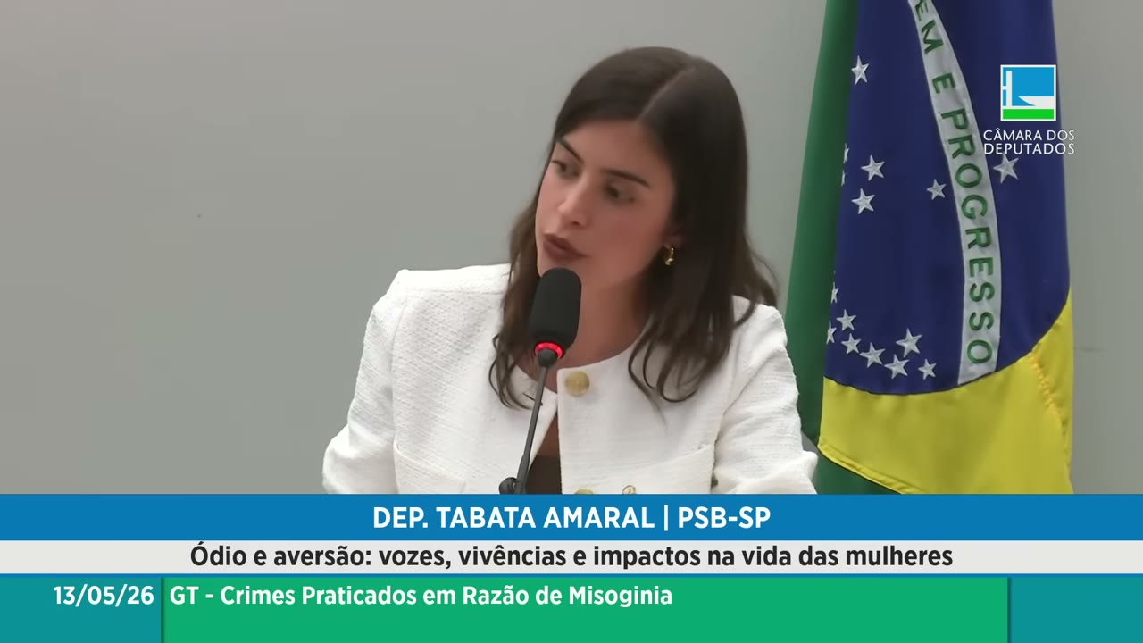Vídeo do evento em 1:05:04