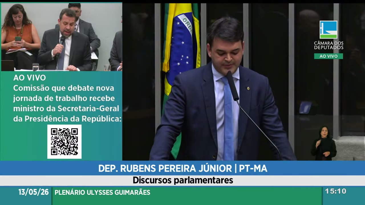 Vídeo do evento em 1:02:20