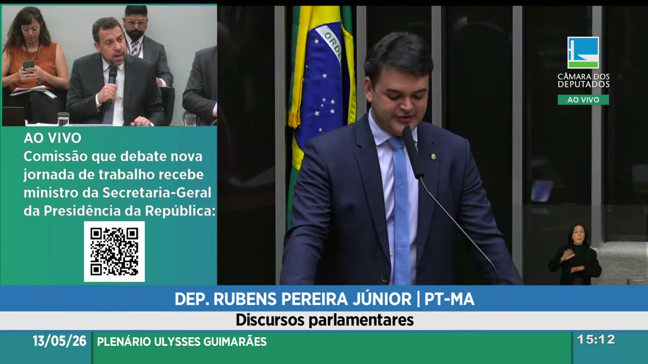 Vídeo do evento em 1:01:25