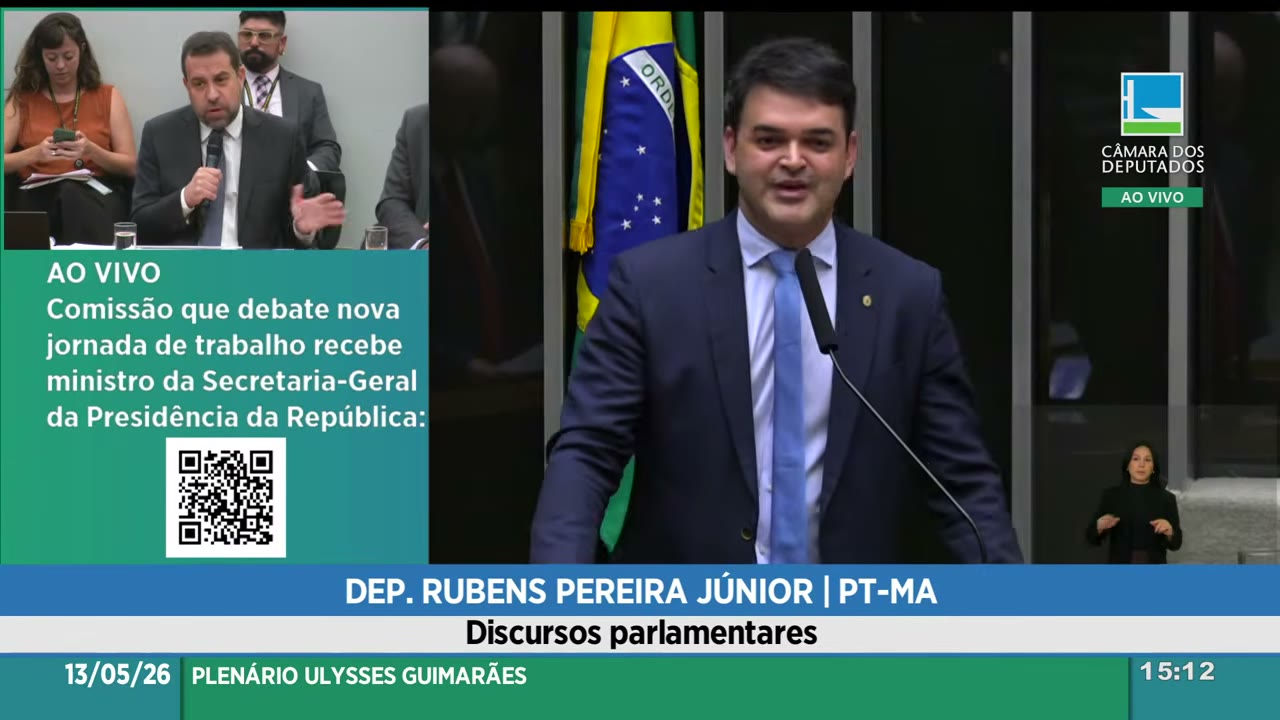 Vídeo do evento em 1:03:48