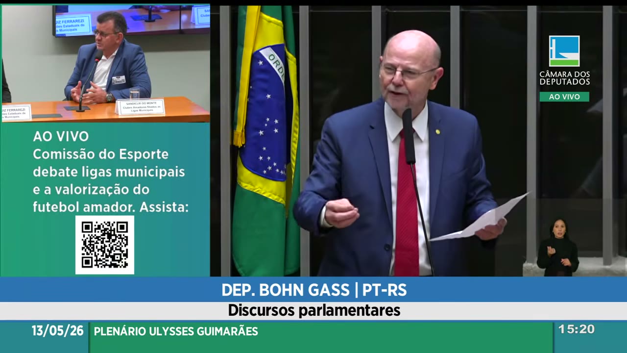 Vídeo do evento em 1:11:54