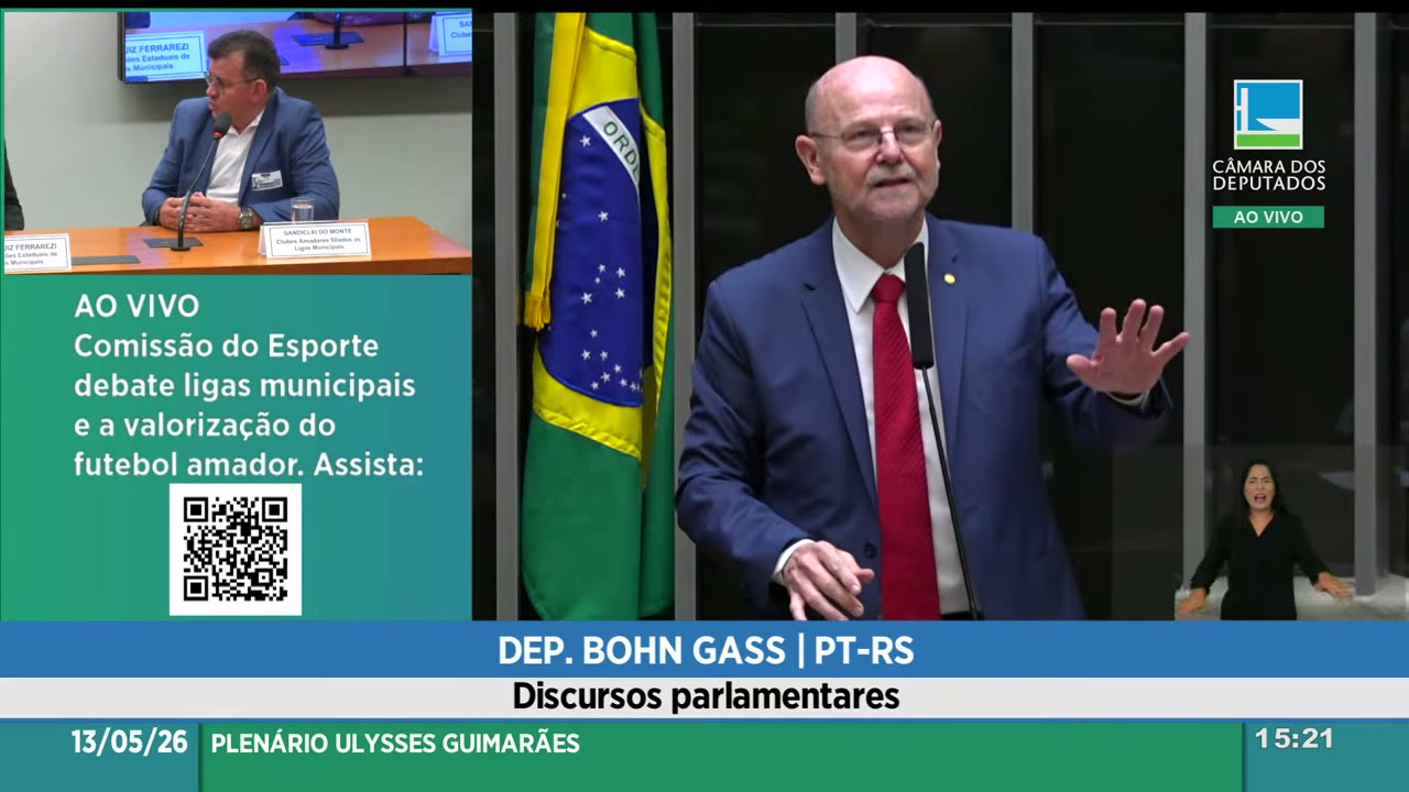 Vídeo do evento em 1:11:06