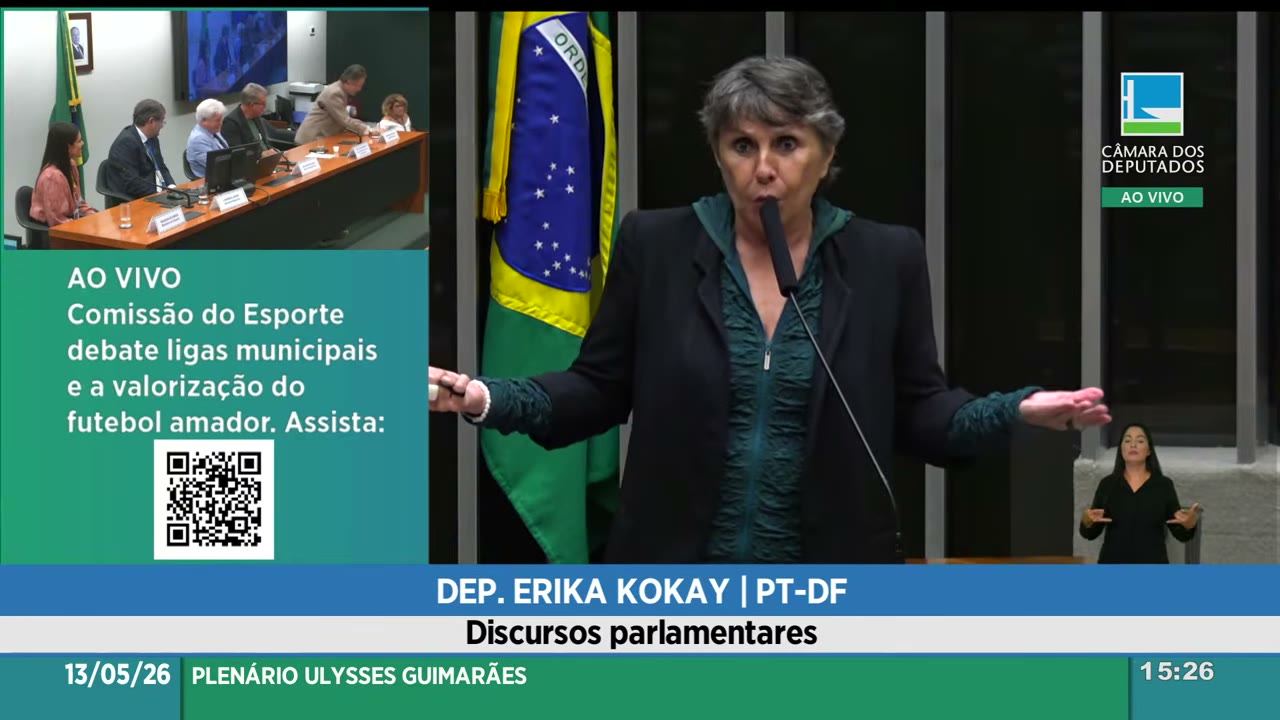 Vídeo do evento em 1:17:57