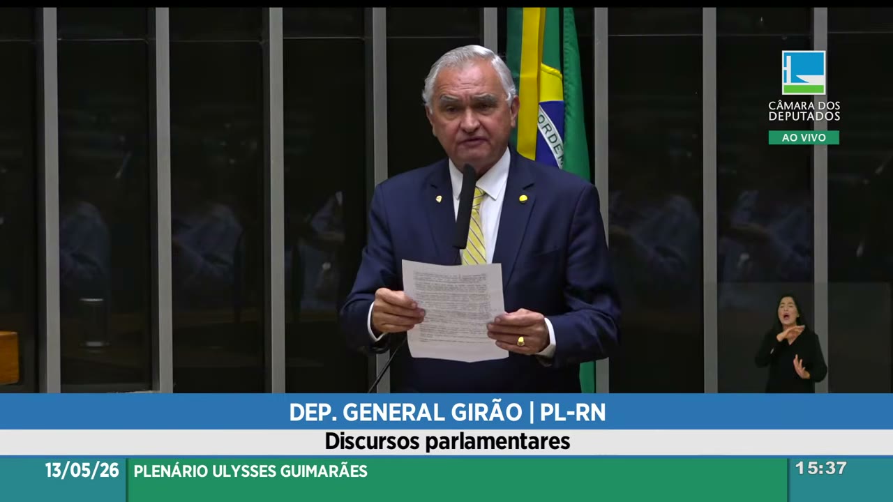 Vídeo do evento em 1:27:53