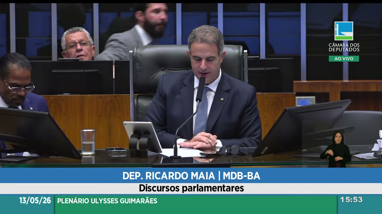 Vídeo do evento em 1:43:33