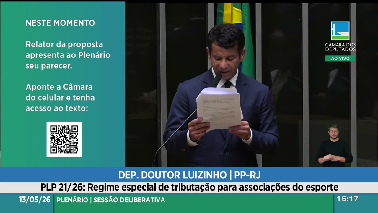 Vídeo do evento em 1:43:33