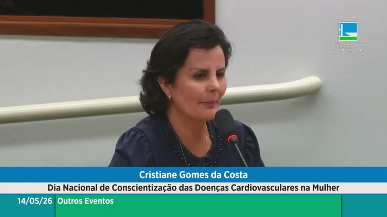 Vídeo do evento em 1:00:55