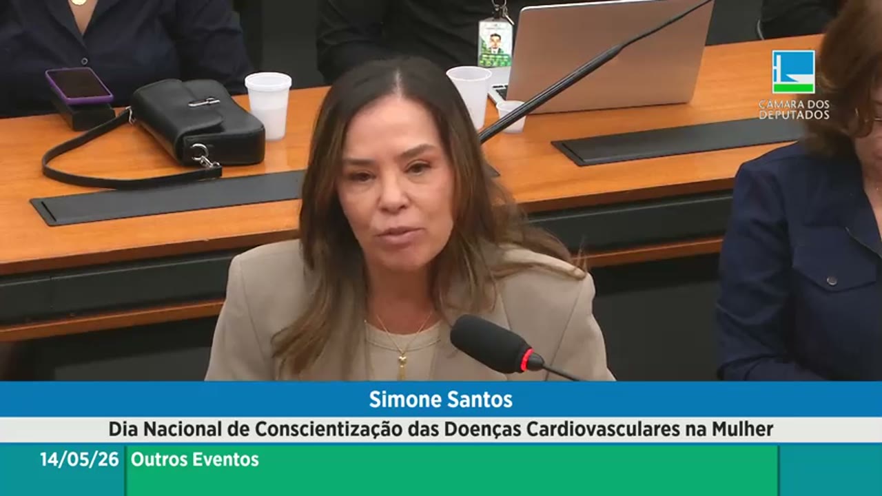 Vídeo do evento em 1:07:17