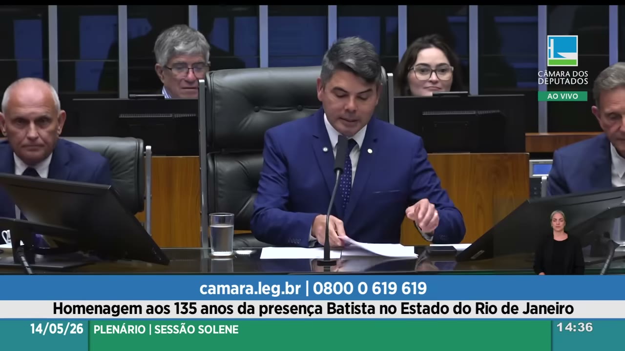 Vídeo do evento em 20:15