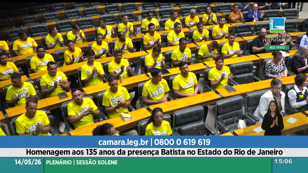 Vídeo do evento em 50:23