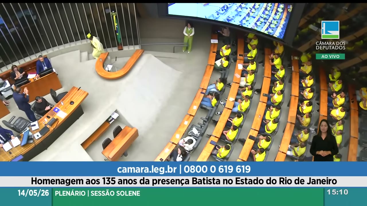 Vídeo do evento em 54:07