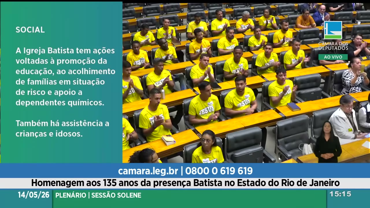 Vídeo do evento em 59:42