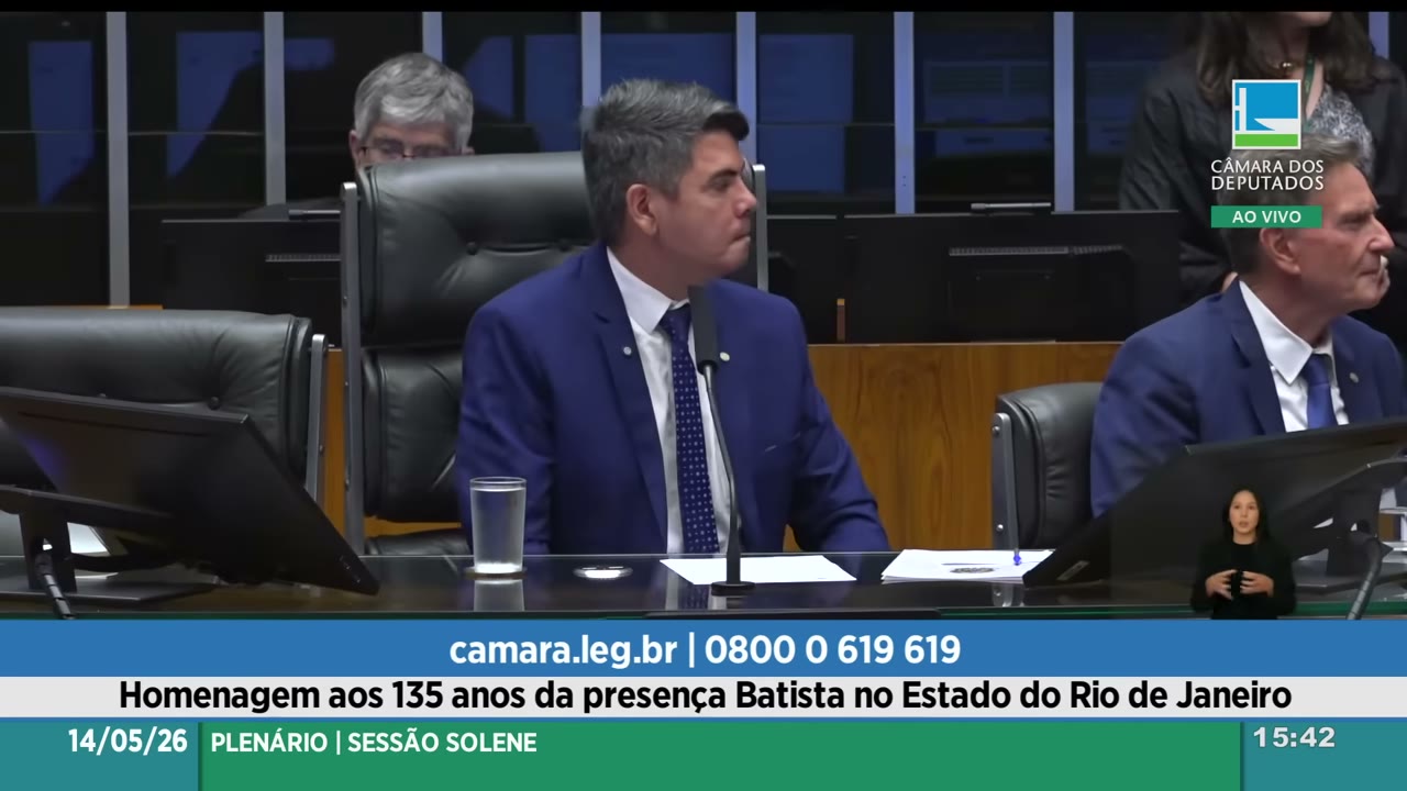 Vídeo do evento em 1:26:00