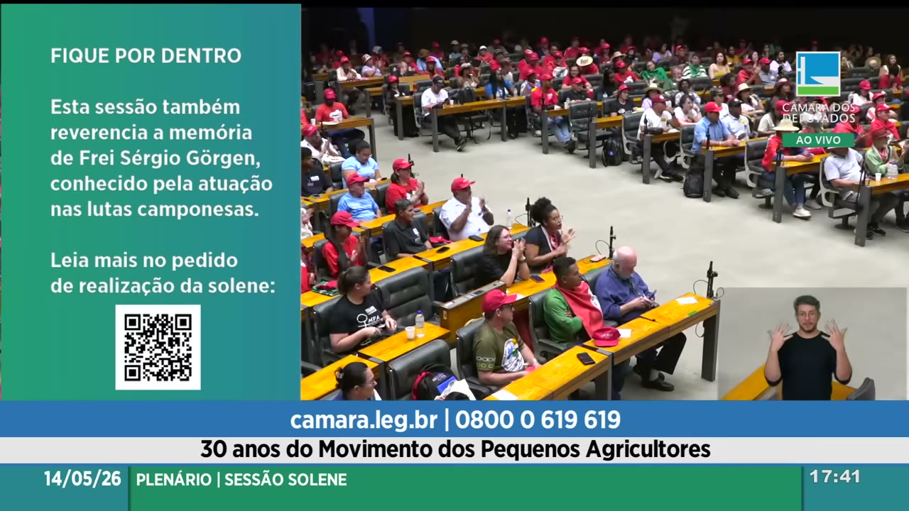 Vídeo do evento em 59:23