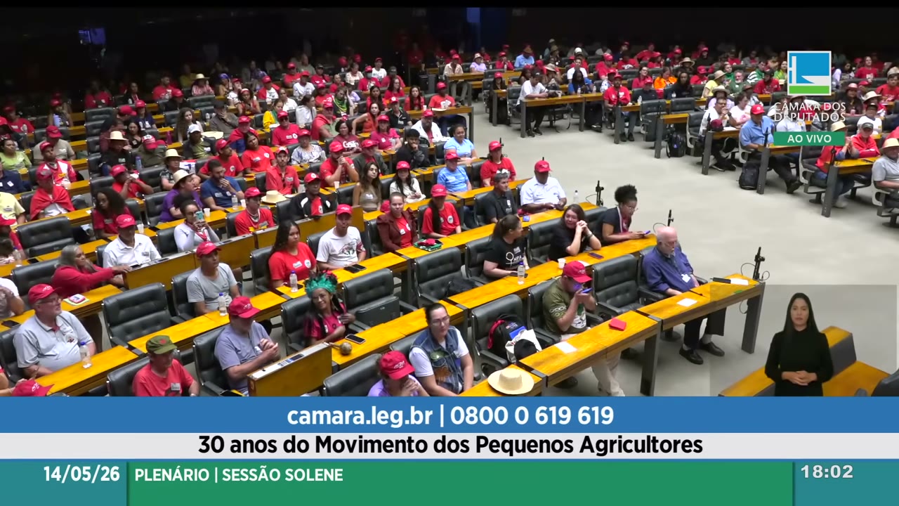 Vídeo do evento em 1:20:27