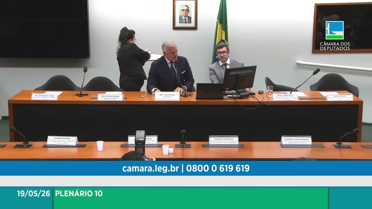 Vídeo do evento em 0:18
