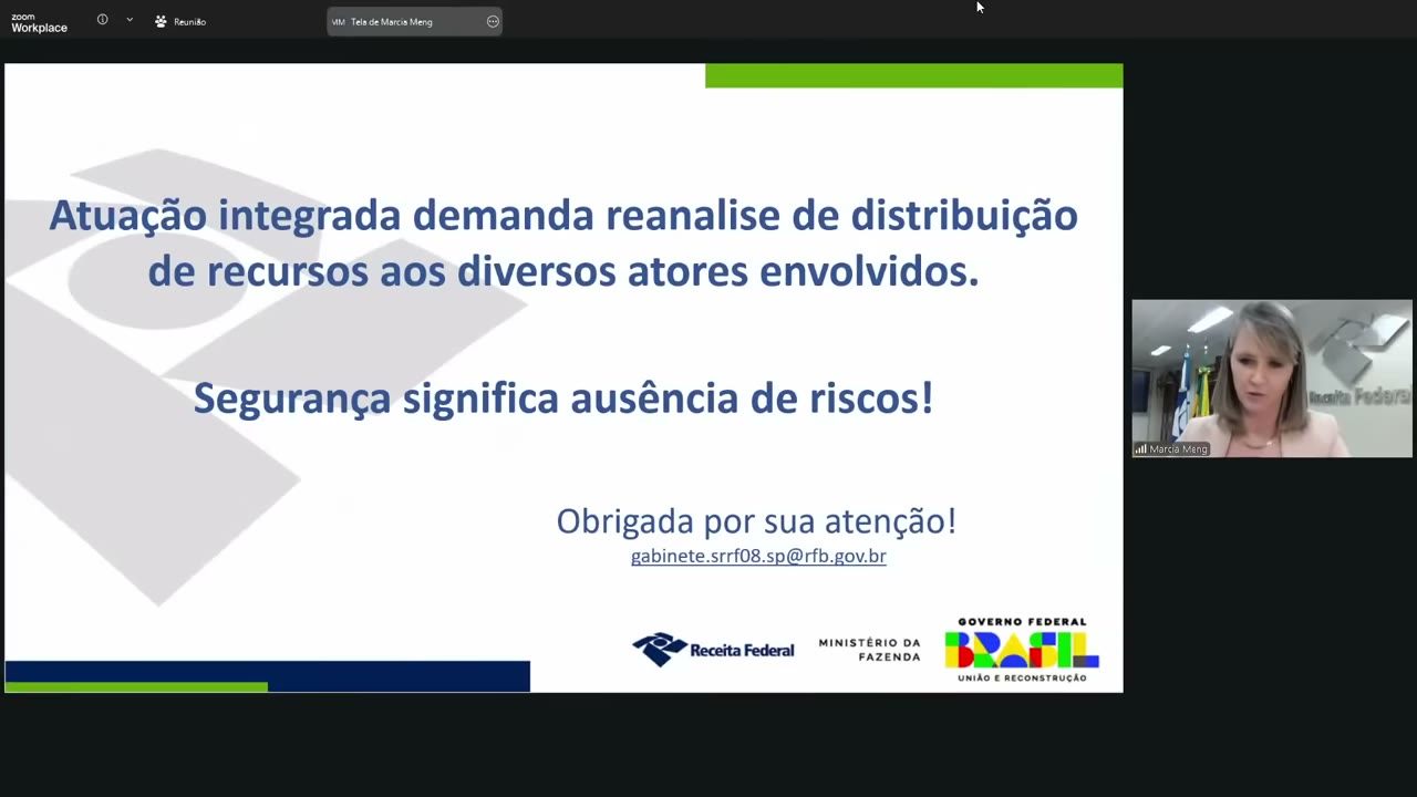 Vídeo do evento em 1:15:46
