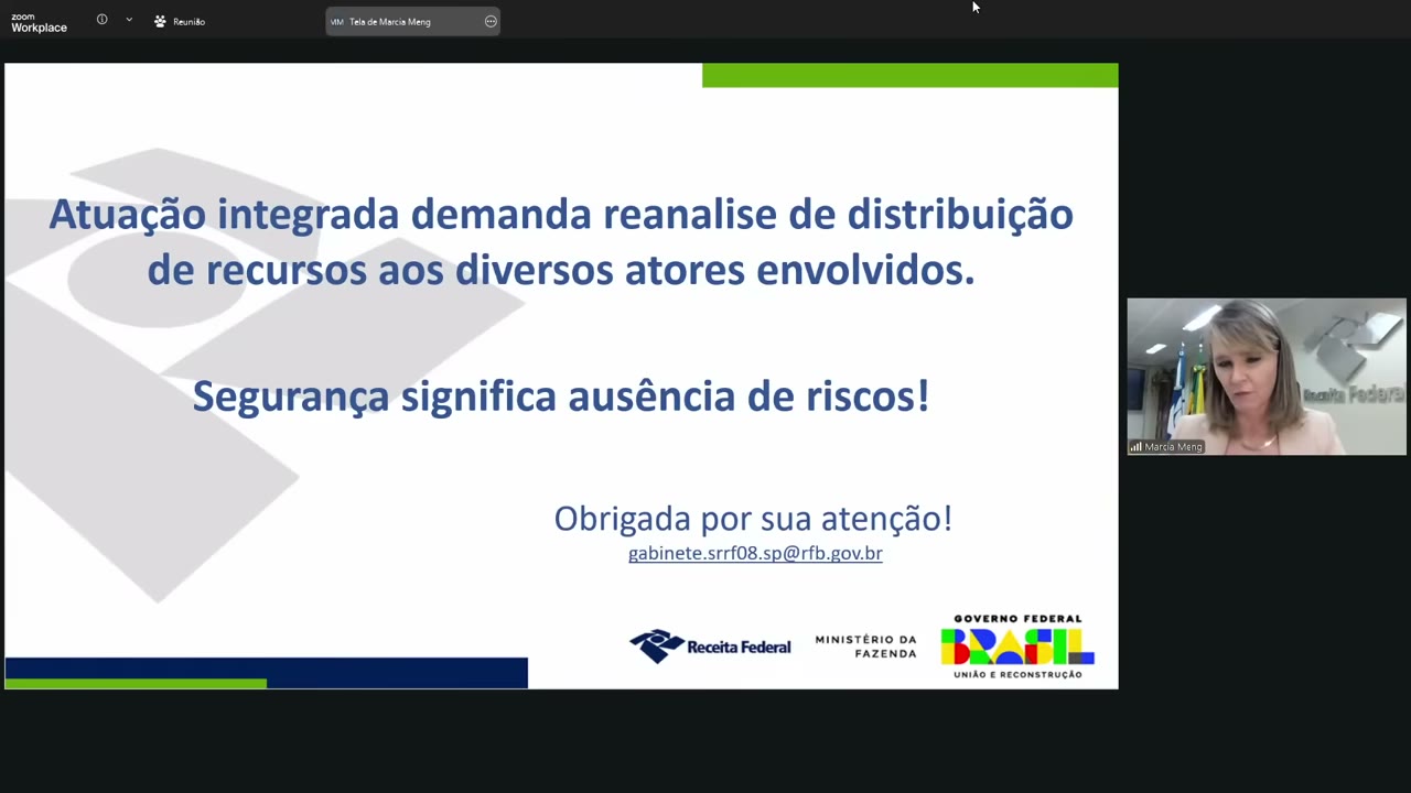 Vídeo do evento em 1:16:24