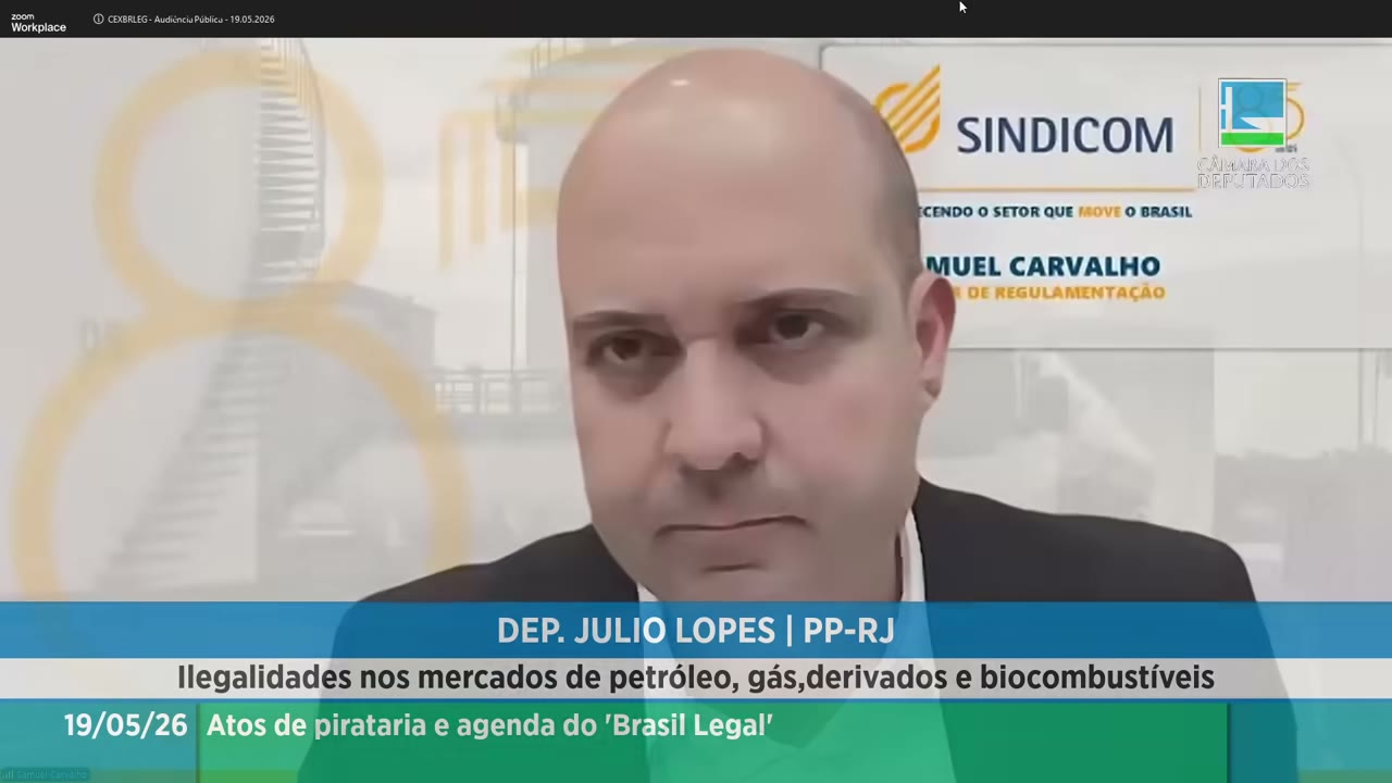Vídeo do evento em 1:24:32