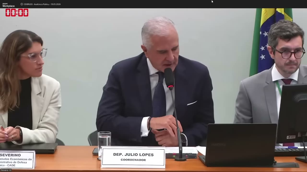 Vídeo do evento em 1:24:34