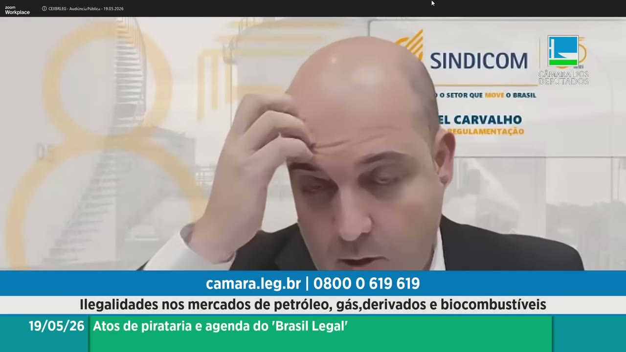 Vídeo do evento em 1:24:37