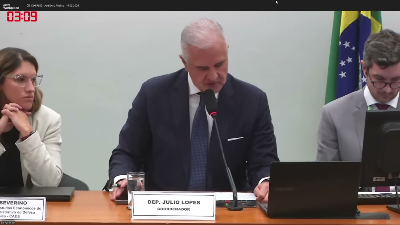 Vídeo do evento em 1:28:57