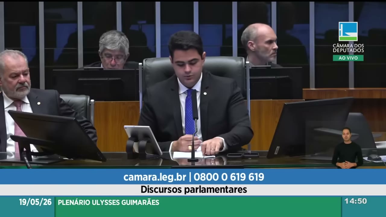 Vídeo do evento em 54:08
