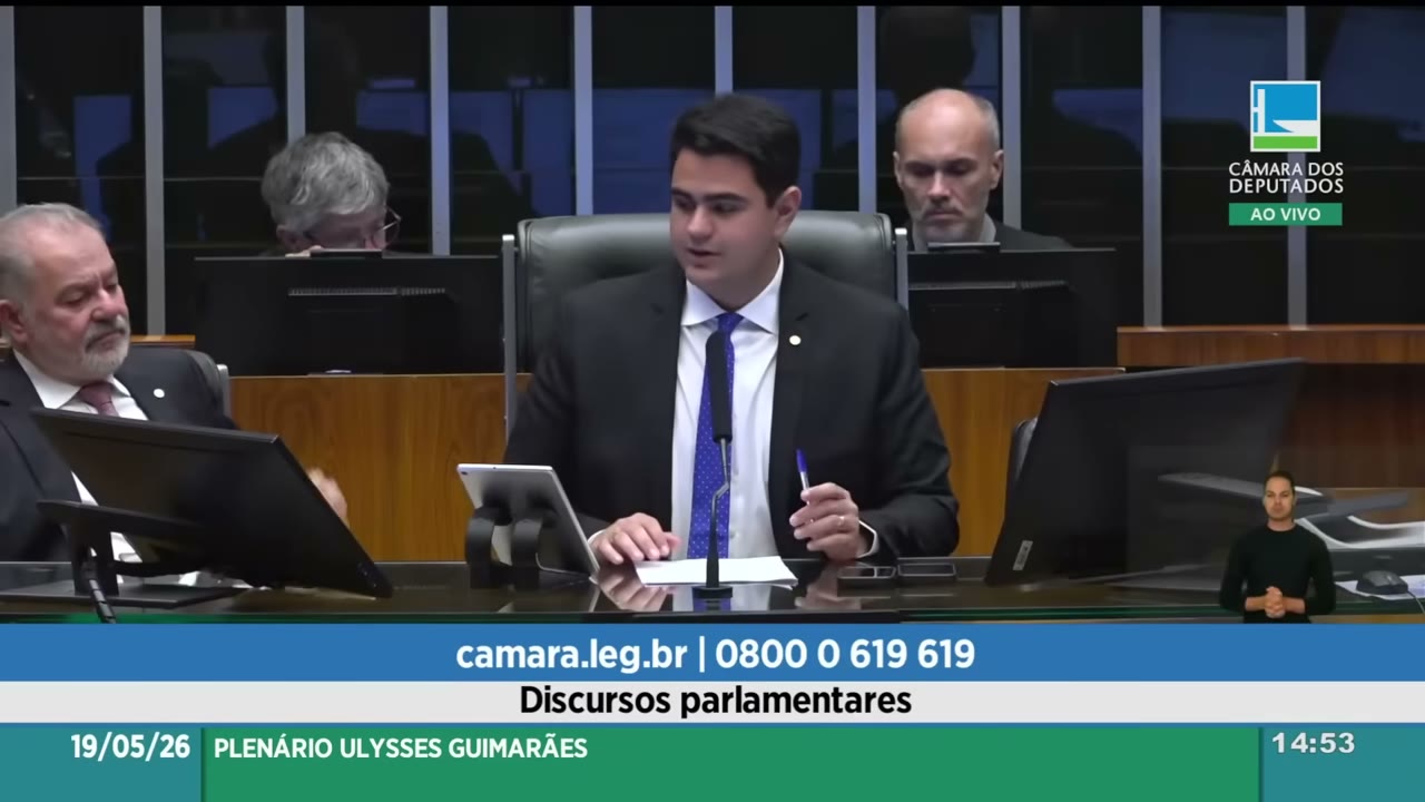 Vídeo do evento em 56:37