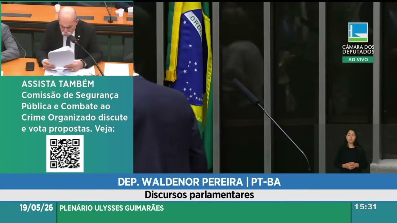 Vídeo do evento em 1:35:05