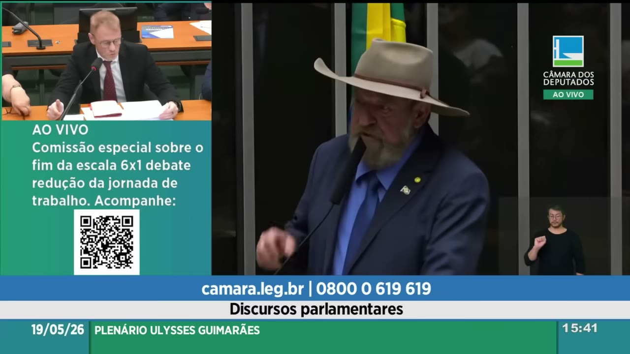 Vídeo do evento em 1:44:41