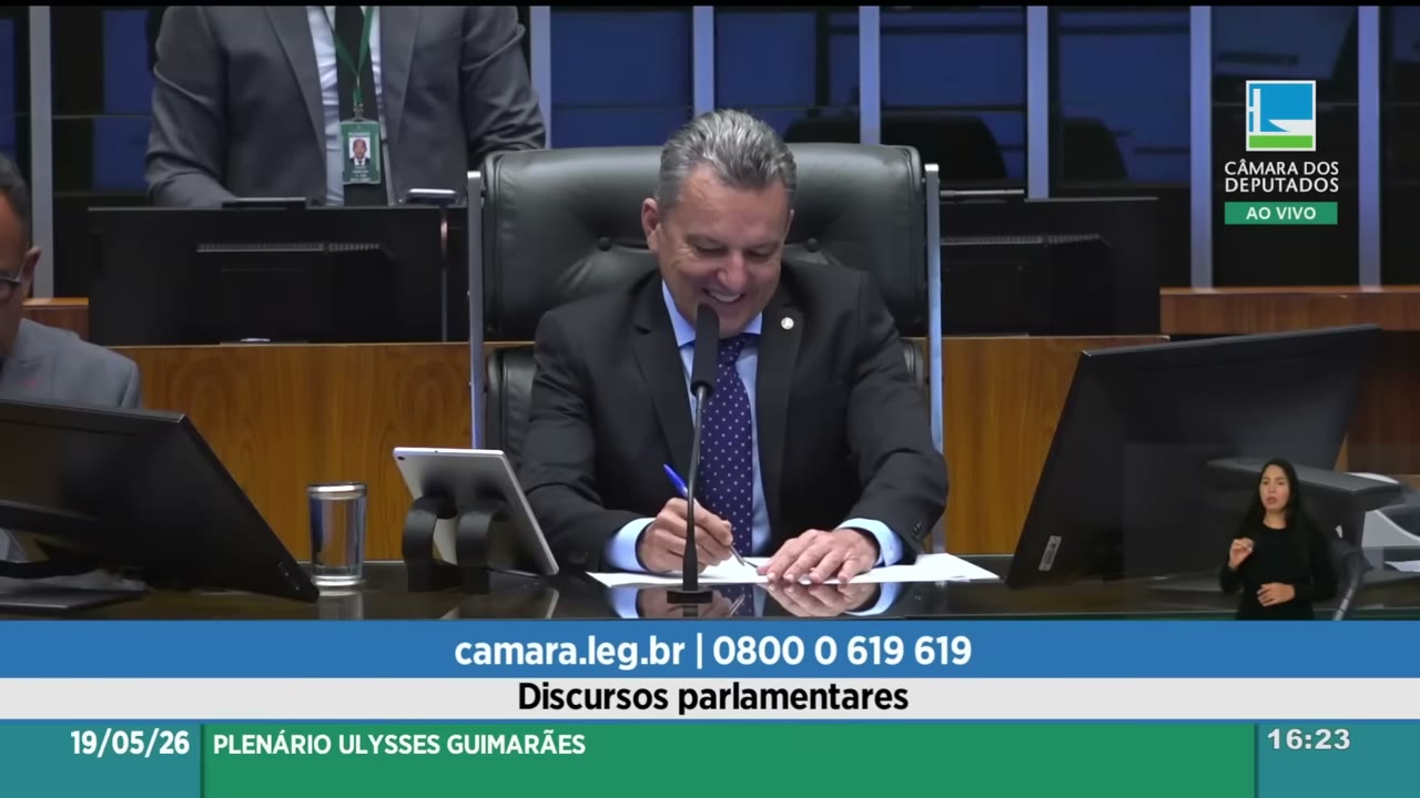 Vídeo do evento em 2:26:49