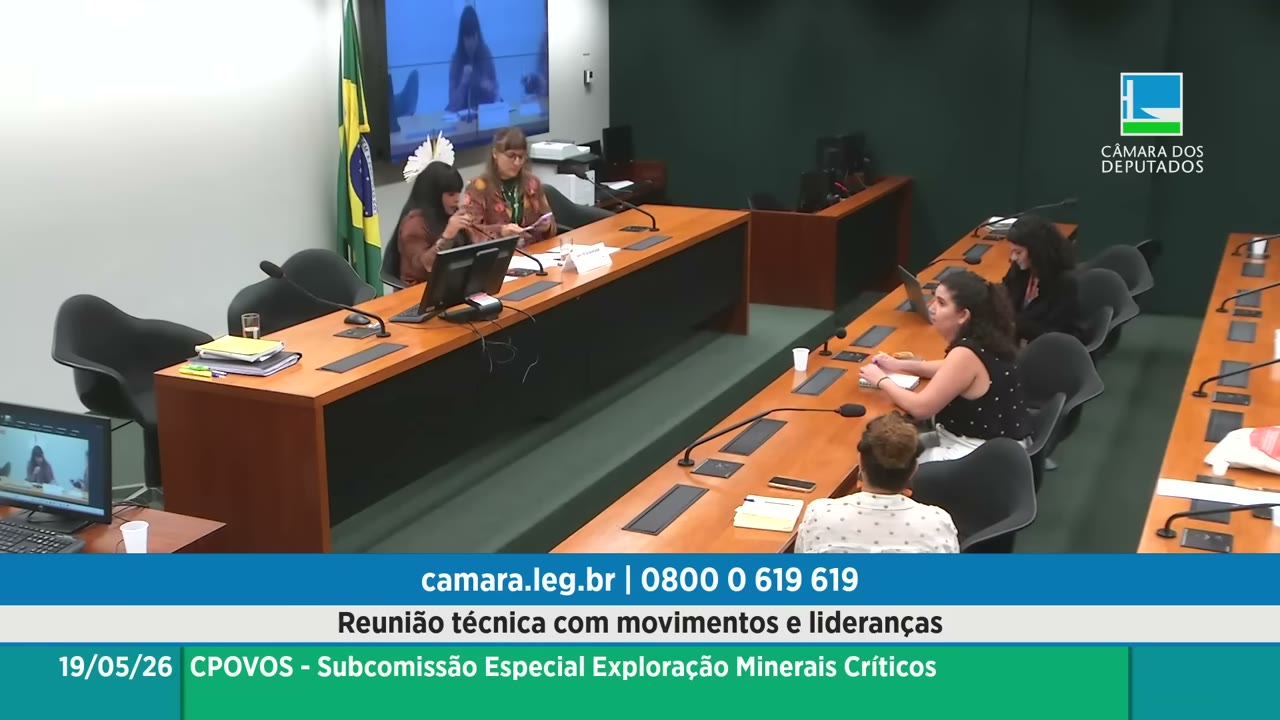 Vídeo do evento em 43:17