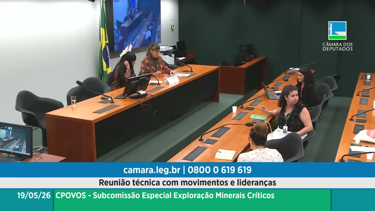 Vídeo do evento em 55:11