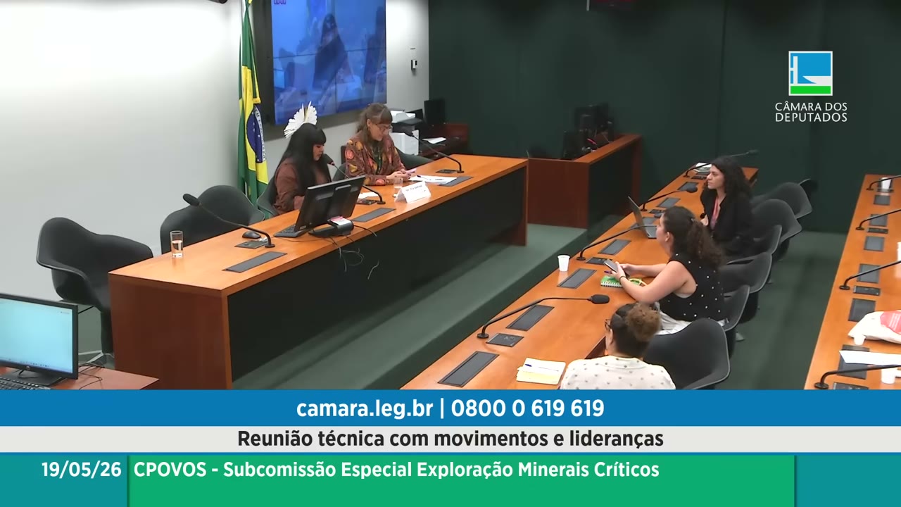 Vídeo do evento em 57:51