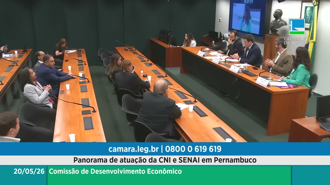 Vídeo do evento em 55:46