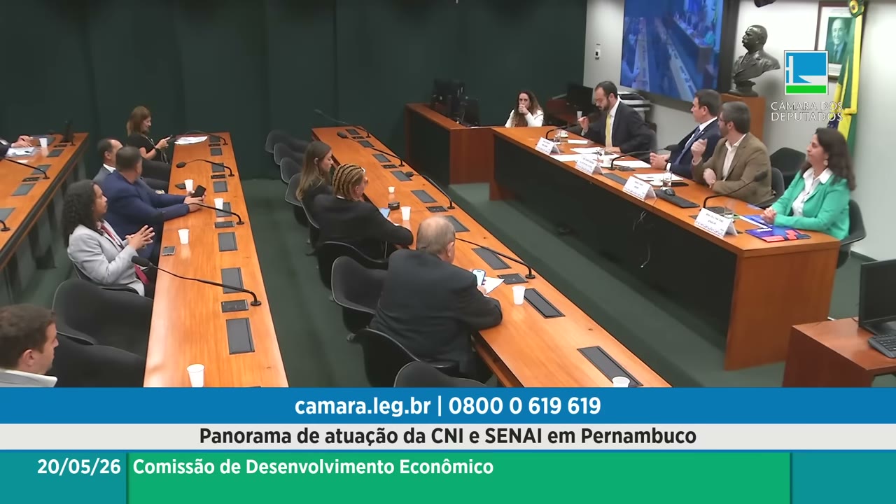 Vídeo do evento em 57:31